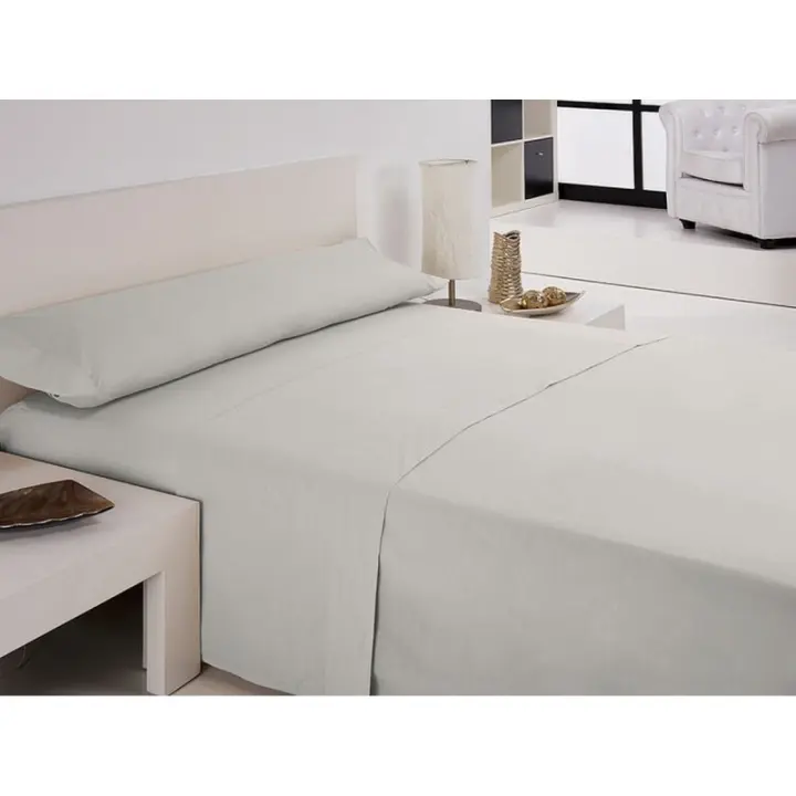 Hosteline - Juego de Sábanas Hosteline IRIS Blanco Cama de 120 - 1