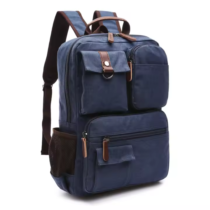 Mochila De Lona Para Hombres MARKROYAL Bolso De Hombre Para Estudiantes Con Capacidad Para Portátil De 15 Pulgadas Bolsa Escolar Casual Para Adolescentes - 1