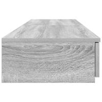 Mesa de Noche vidaXL Gris sonoma Madera de calidad 160 x 36.5 x 16.5 cm - details 4