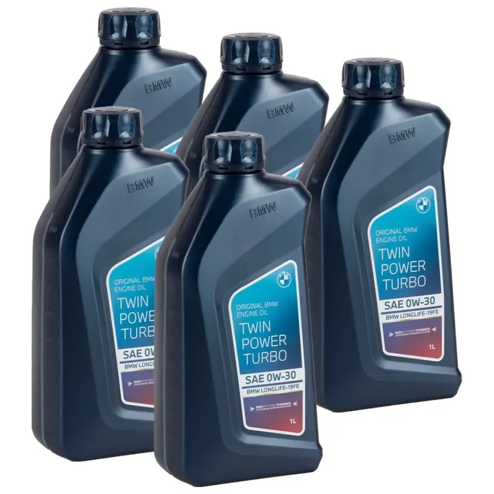 ACEITE DE MOTOR BMW TWIN POWER TURBO LL19 FE LL-04 0W30 1Lx5 5L - 1