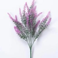 Lavanda Artificial De 35 Cm Color Morado Plástico Para Decoración De Bodas Hogar Jardín Fotografía Propiedades Tamaño Approx 15cm - details 11