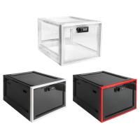Caja De Almacenamiento Transparente Para Alimentos Con Cerradura De Combinación Caja De Medicamentos Compacta Para Teléfonos Móviles Y Tabletas - details 9