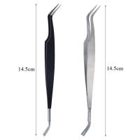 Herramienta Profesional Para Eliminar Pulgas Y Garrapatas En Perros Y Gatos Acero Inoxidable 2-en-1 Pinzas Para Eliminar Piojos Tamaño 14.5cm - details 1