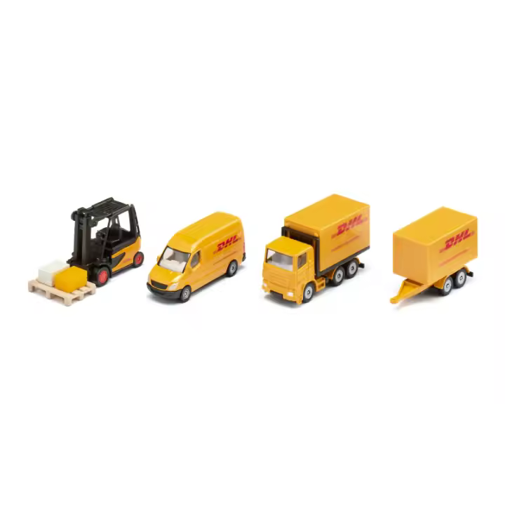 Siku - Conjunto de Logística de UPS - Furgoneta de Reparto - Detalles Realistas - 1