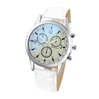 Reloj De Lujo De Cuarzo Con Dial De Acero Inoxidable Reloj Casual De Pulsera Material De Correa De Cuero Estilo Fashion & Casual - details 20