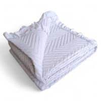 Colcha Bouti Gris Claro Lavada Lisa | Ropa de Cama de Verano | Tacto Suave | Diseño Moderno y Decorativo | Microfibra de Calidad. - details 1