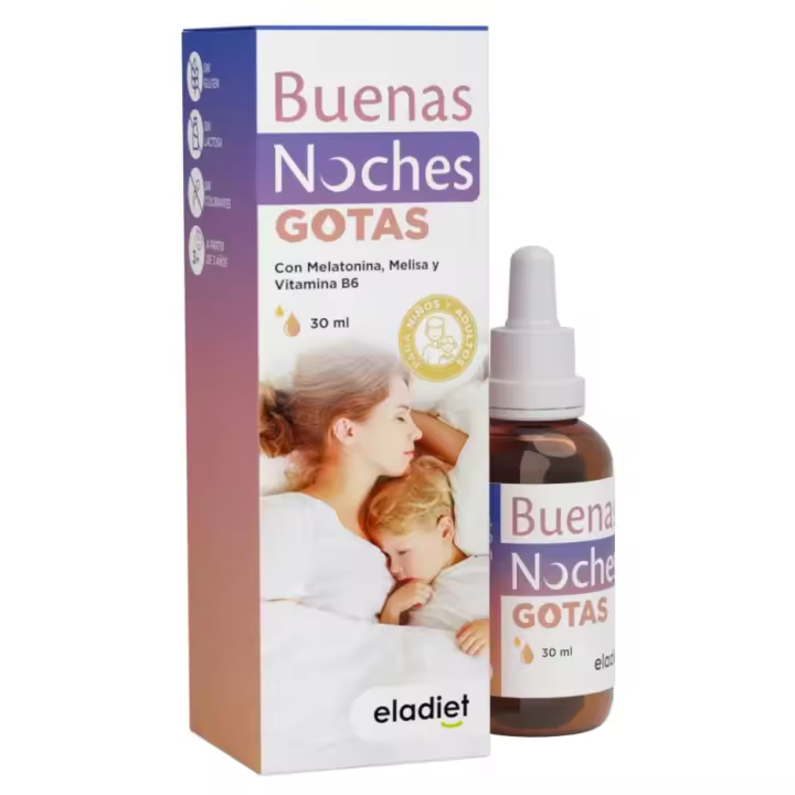 Buenas Noches gotas - Melatonina Eladiet - 1