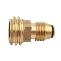 Adaptador De Latón Para Tanque De Propano LP Con Válvula De Servicio a Salida QCC Herramienta De Interruptor Sin Dispositivo Ignición - details 5