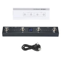 Controlador MIDI De Chocolate M-VAVE Con Pedal Y 4 Botones BT Recargable Transmisión Inalámbrica Sistema APP Control - details 7
