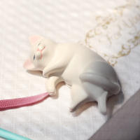 6pcs Figuras De Gato Dormido Kawaii En Resina Miniatura Decoración Para Hogar Y Estudio Mini Figuras De Arte Para El Hogar - details 6