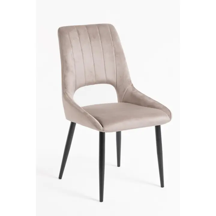 Silla Komi Terciopelo - Gris - 1
