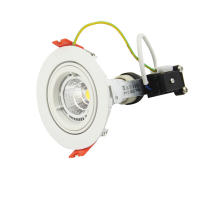 10pcs Repartidores De Luz LED Redondos Gu10 Instalación Fija Ajustable MR16 Caja De Aluminio Para Salón De Estar Foyer - details 14