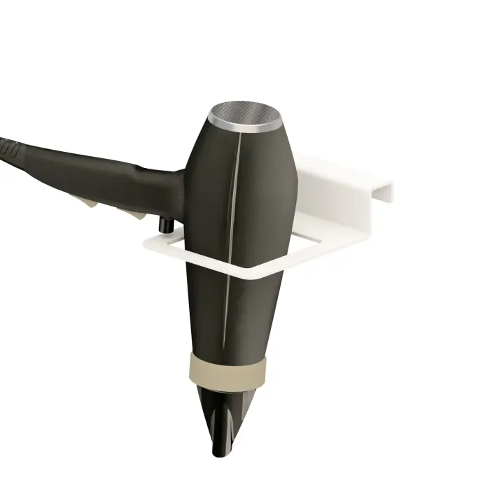 INMACOLATTA - VULCANO -  PORTA SECADOR PARA COLGAR EN MUEBLE BLANCO - 1