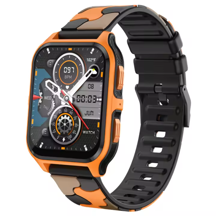 Reloj Inteligente Serie 9  para Hombres y Mujeres Resistente al Agua IP68 1.83'' Actividad Fitness Llamada Militar para Android e iPhone - 1