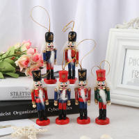 1Pcs 10cm Soldado De Madera Para Romper Nueces Adorno Navideño Colgante Juguete Material PVC Origen China Continental - details 5