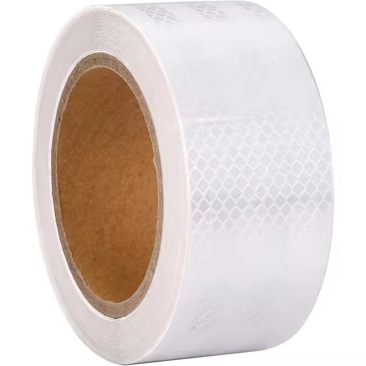 Cinta reflectora de 10 m x 5 cm, impermeable, autoadhesiva, para exteriores, ideal para coches, camiones, motocicletas, barcos, bicicletas, remolques, caravanas y cochecitos de bebé. - 1