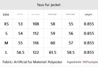 Chaqueta recordada con Cremallera de Piel sintética para Mujer Abrigo de Invierno de manga Larga - details 0