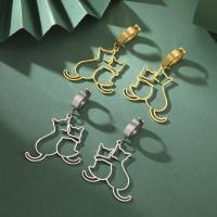 Pendientes Colgantes De Acero Inoxidable Cazador Con Gatos Y Gatitos Para Mujeres Y Niñas Joyería De Moda 2024 Regalo De Cumpleaños - details 7