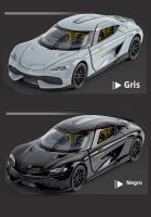 Modelo De Coche De Lujo Gemini GT a Escala 1:32 En Aleación Con Sonido Y Luz Regalo Para Niños Vehículo De Simulación Coleccionable - details 5
