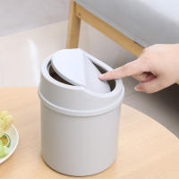 Bandeja De Papelera Creativa Con Tapa Mini Para El Hogar Y Sala De Estar Material Plástico Producto De China Continental - details 2