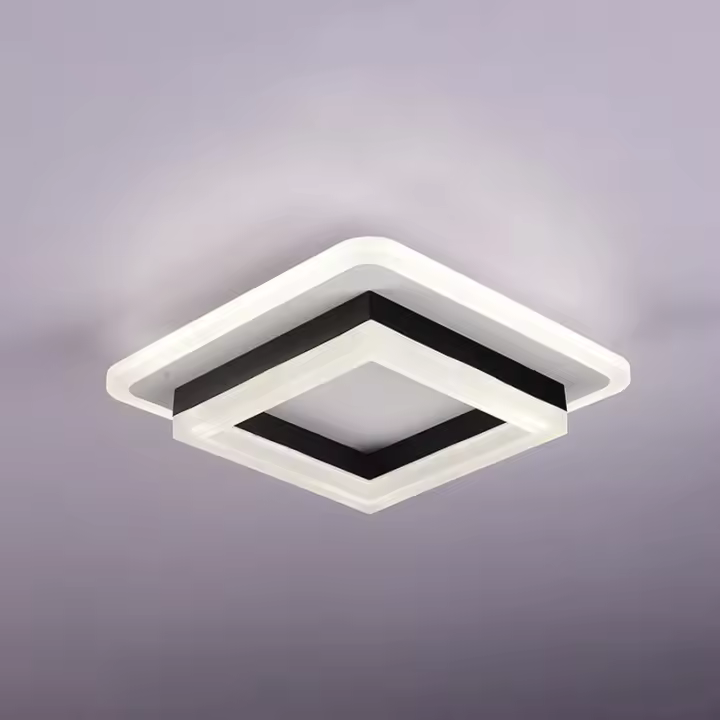 Luces De Techo LED Minimalistas Modernas Para Pasillo Sala De Estar Iluminación Nórdica Luces De Balcón Spot De Canal Incluye Bombillas Fuente De Alimentación AC - 1
