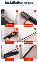 Tira De Sellado Para Puerta De Bajo 1PC Negro Aislante De Sonido Y Aislante De Energía Para Interior Y Exterior Anti-Viento Anti-Polvo Y Anti-Enfriamiento - details 12