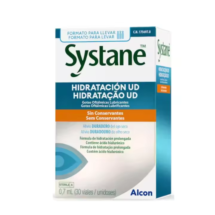 Systane hidratación ud gotas oftálmicas lubricantes 30 monodosis. - 1