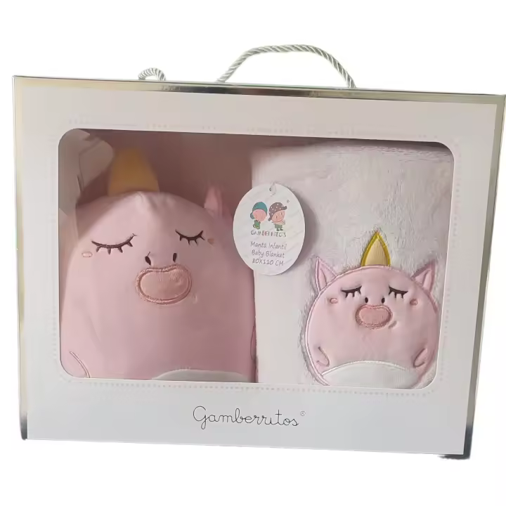 Muñeco + Manta Rosa - Accesorios para la Salud - 1