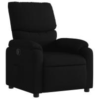 vidaXL Sillón reclinable de tela Gris claro, Gris oscuro, Negro Sillon Dormitorio Sillon Comodos Silla Relax Sillón Sofá - details 1