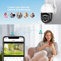 Cámara IP WIFI 8MP Exterior Protección Grabadora Vigilancia PTZ Lente Doble 4MP 2.8-12mm 4x Zoom Color Noche Para Seguridad Doméstica Y Exterior - details 10
