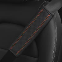 Almohadilla De Cinturón De Seguridad De Cuero PU Para Coche Cubierta De Hombro Transpirable Protección Accesorios De Automóvil Interior - details 9