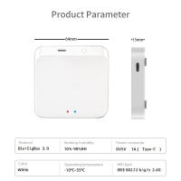 Hub De Gateway Inteligente Tuya Bluetooth ZigBee Para Casa Inteligente Puente BT Compatible Con Alexa Google Y APP Smart Life - details 5