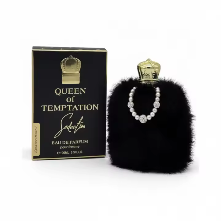 Perfume femenino Queen of Temptation Seduction Eau de Parfum, fragancia intensa y seductora con un estilo elegante y sofisticado, ideal para la noche y ocasiones especiales. Presentado en frasco original con estuche. 🚚 Envíos a España 24/48 horas. - 1