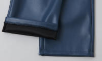 Pantalones De Cuero Para Hombre Ajustados Con Stretch Moda PU Para Fiestas Y Danza Streetwear Cierre De Cremallera Estilo Chic - details 7