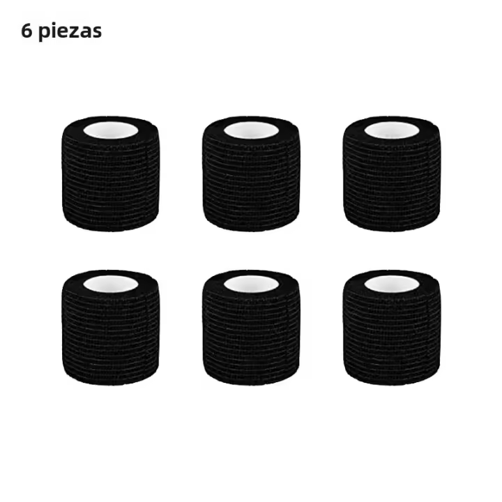  Vendas Elásticas Autoadhesivas Para Rodilla Y Muñeca 6/12/24/48 Piezas Tapa De Esfuerzo Para Dedos Tobillo Palma Hombro - 1