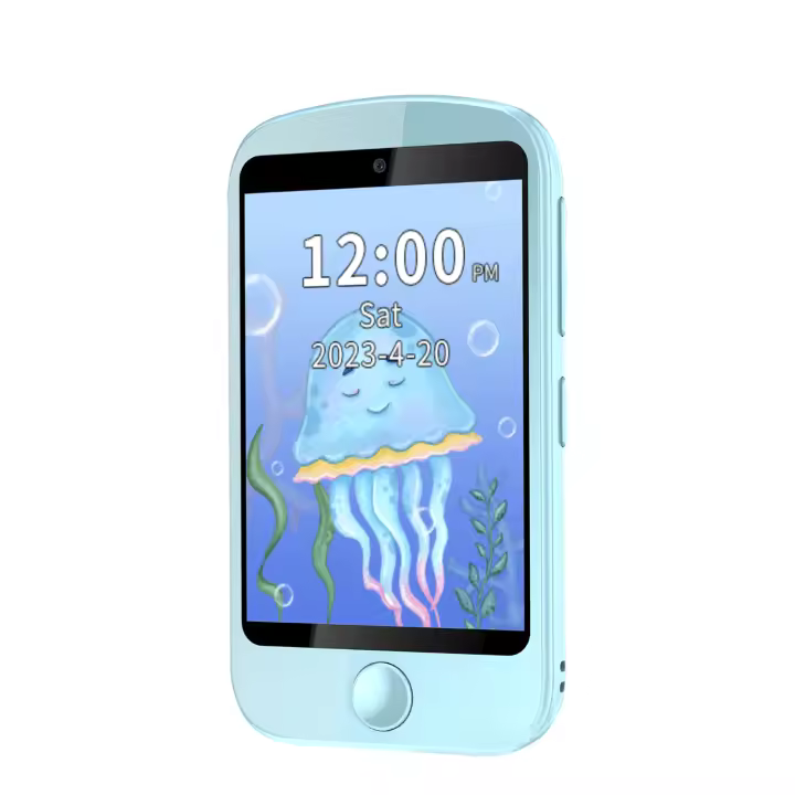 DAM. Teléfono móvil A16 infantil con red GSM. Pantalla de 2,8, cámara, modo colegio, juegos de aprendizaje. 5,5x1,3x9,7cm - 1