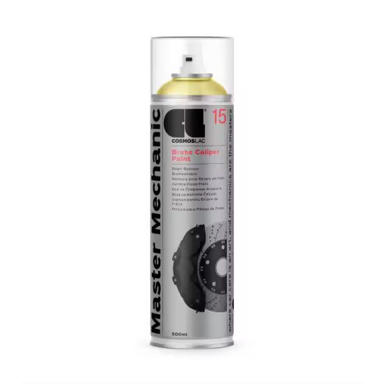 CL COSMOS LAC SPRAY PINTURA PINZAS DE FRENO AMARILLO 15B MASTER MECHANIC 500 ML - 1