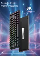Teclado Mecánico Raven68 Con Intercambio Caliente Y Cableado Teclas Personalizables 8K Tasa De Retorno Teclado De Juegos Deportivos Electrónicos - details 0