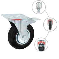 vidaXL Ruedas de transporte 4 unidades 125 mm - details 1