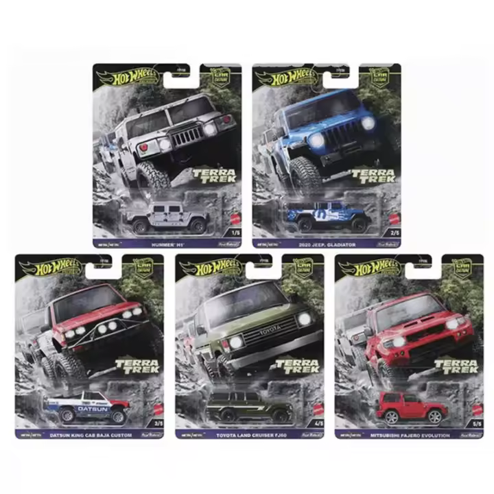 Hot Wheels Premium Terra Trek pack de 5 2024 FPY86-976C - 1