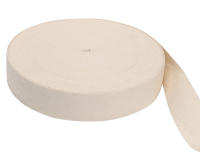 Cinta De Tela De Algodón Suave 5/10/15/20/50m Para Bordado Manual DIY Costura De Alfombra Enrollado De Borde Para Ropa Delantal Manos De Bolsa (Beige) - details 7