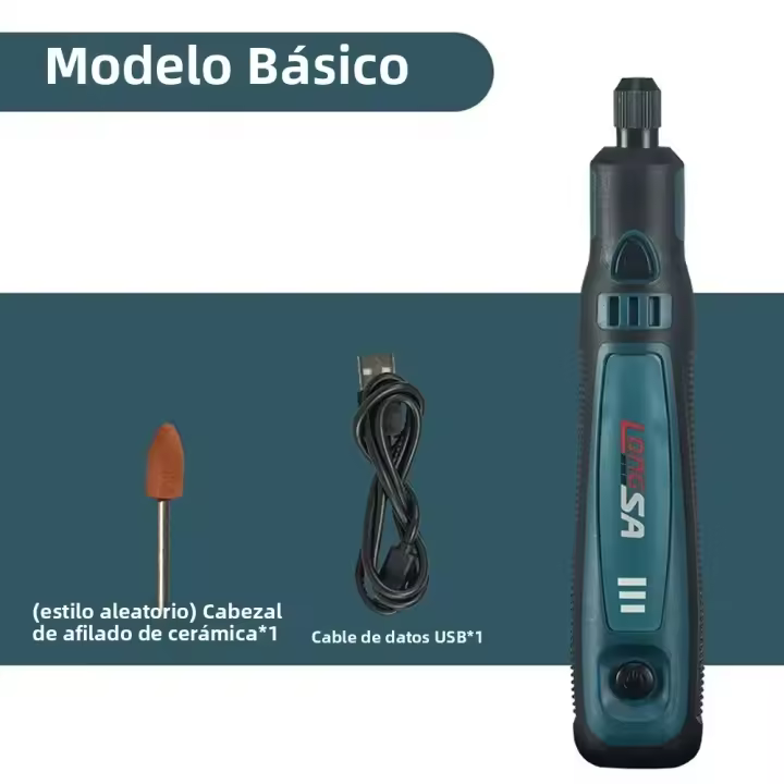 Xiaomi Longsa Mini Trituradora Set De Grabador Y Pulidora De Batería Herramienta Eléctrica Para DIY En El Hogar Kit De Taladro Eléctrico - 1