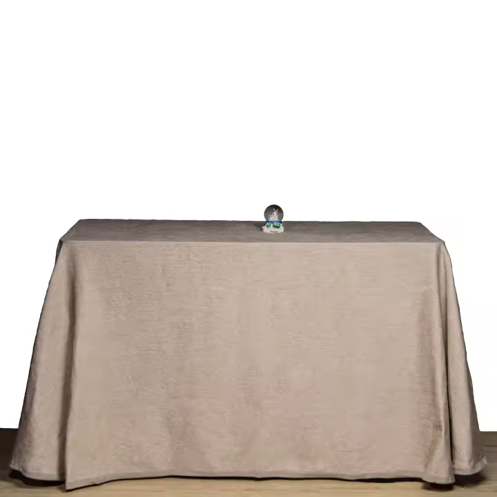 Texna Falda Mesa Camilla cuadrada rectangular de chenilla enaguilla Otoño Invierno Primavera Verano varios colores cuadrada de calidad mantiene el calor fresquita en verano Fabricado en España - 1