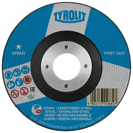 Tyrolit Disco de Desbaste 27c 125x6x22,23 a30p - 1