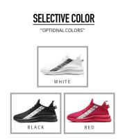 Zapatillas De Hombre Transpirables De Malla Blanco Moda Gimnasio Casual Ligero Para Caminar Zapatos De Tamaño Grande Para Parejas - details 4