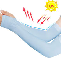 Mangas De Protección Solar Para Verano Deporte Al Aire Libre Antideslizantes Elásticas Para Hombres Y Mujeres Ciclismo Mangas De Nylon Y Poliéster - details 3