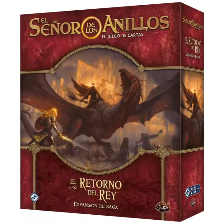El señor de los anillos LCG: El Retorno del Rey Expansión de Saga - 1