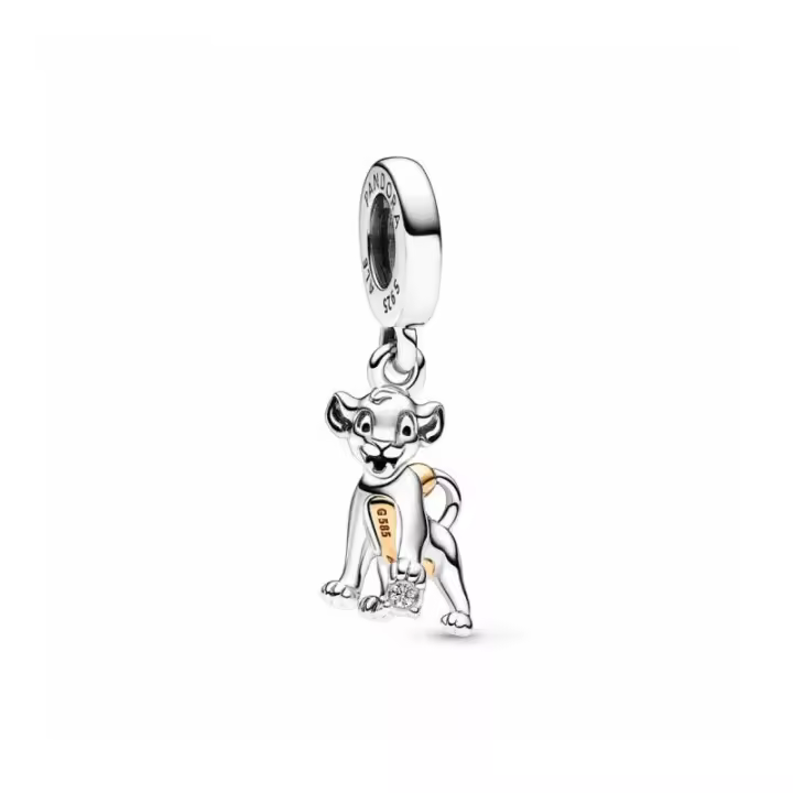 Charm Colgante Simba 100 aniversario de Disney con Diamante sintético 0.009 ct TW GHI SI1 - 792749C01 - 1