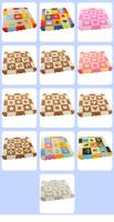 Carpetas De Juego Para Bebés Alfombra De Juego Suave De Esponja Educativa Para Niños Tamaño 114cm X 114cm Color Aleatorio - details 21