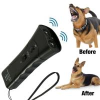 Repelente Ultrasonido Para Perros Portátil Con Indicador LED Y Correa Dispositivo De Entrenamiento Para Mascotas Anti Ladrar - details 2